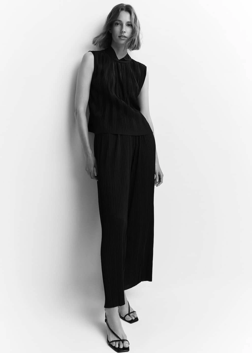 Haut Plissé Nœud – Image 12