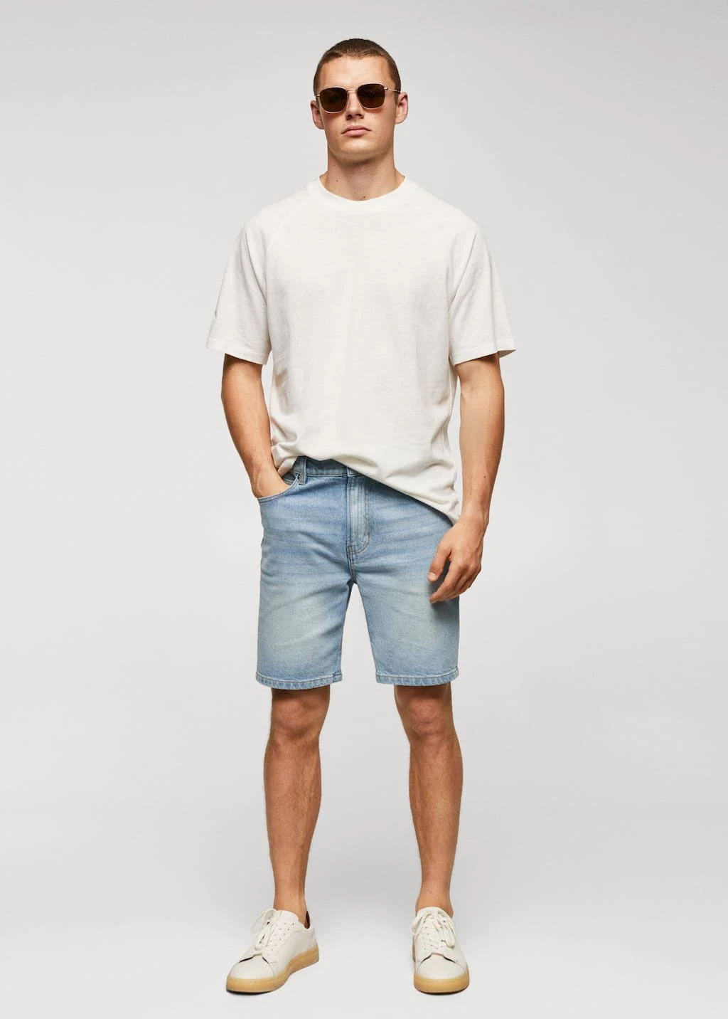 T-shirt Coton-lin TexturĂ© â Image 2