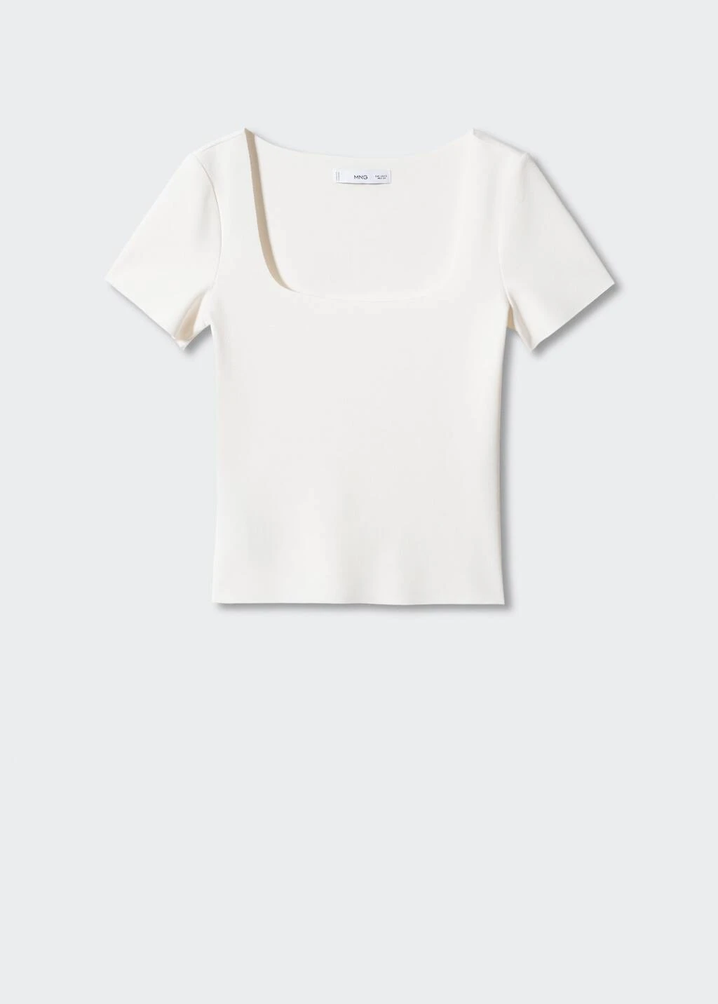 T-shirt Col CarrĂ© â Image 14