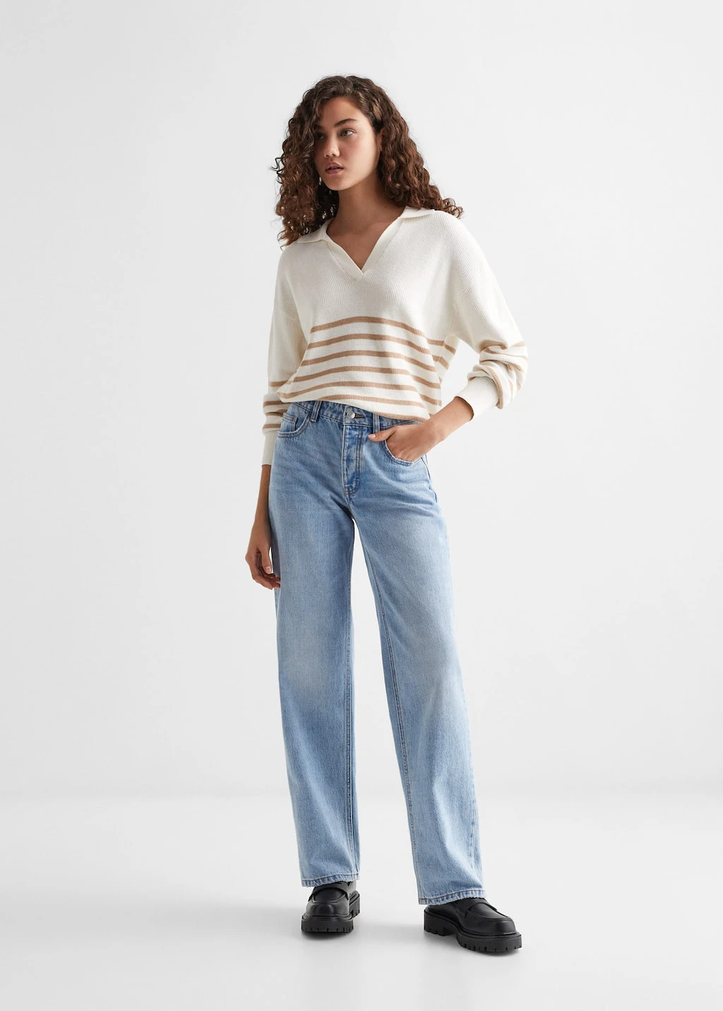 Pull-over à Col En V – Image 2