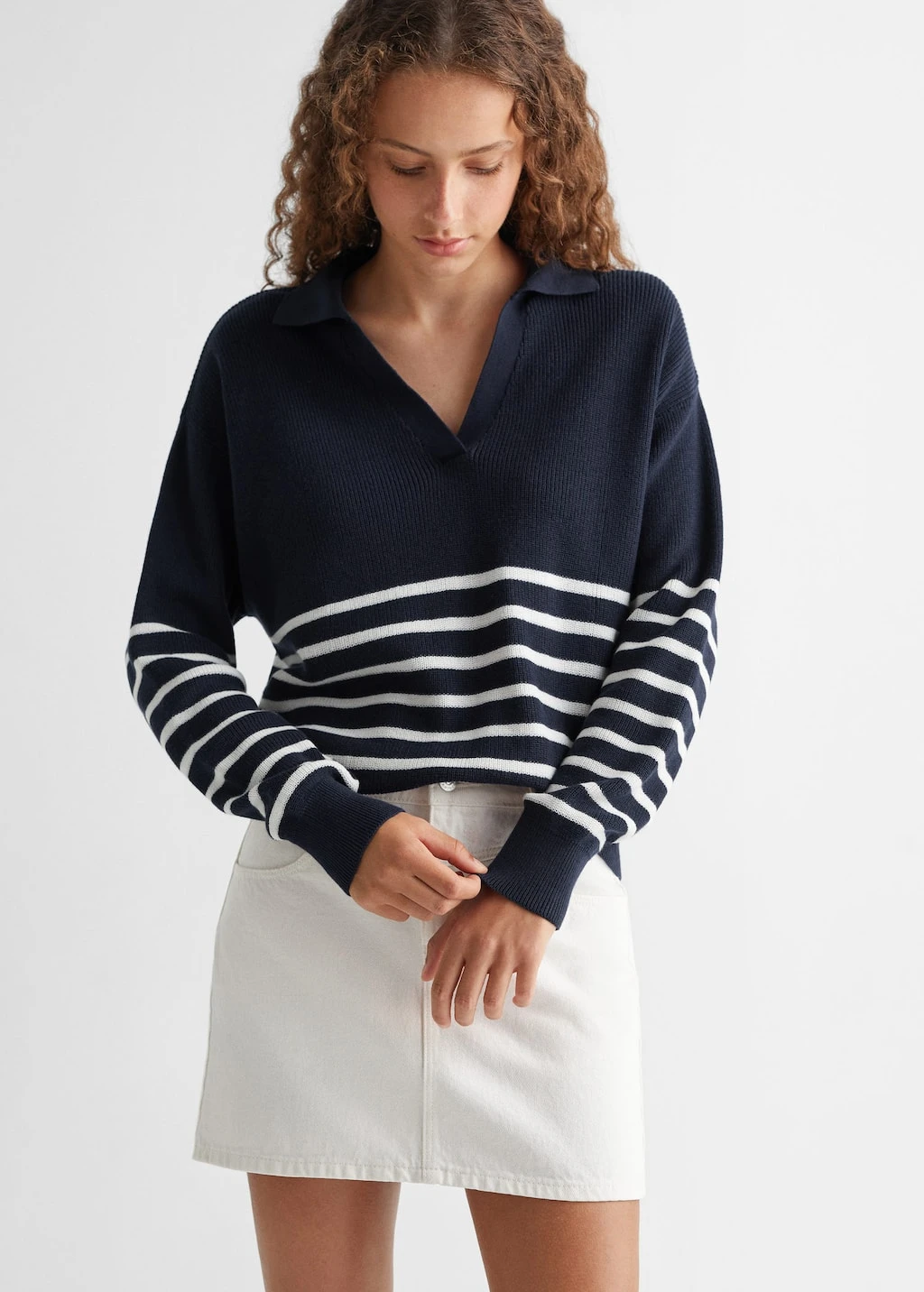 Pull-over à Col En V – Image 8