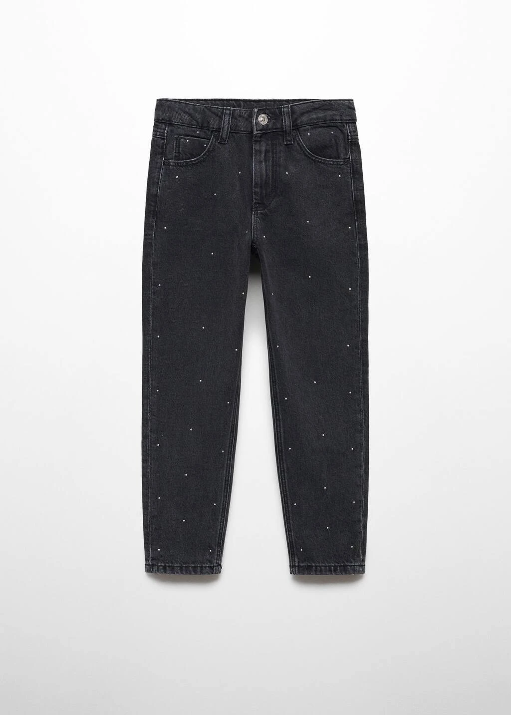 Jean Mom-fit Détails Brillants – Image 5