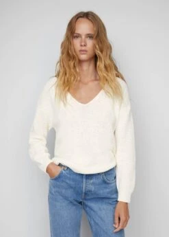 Pull-over Coton Col V