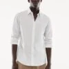 Chemise Slim Fit En Coton Stretch
