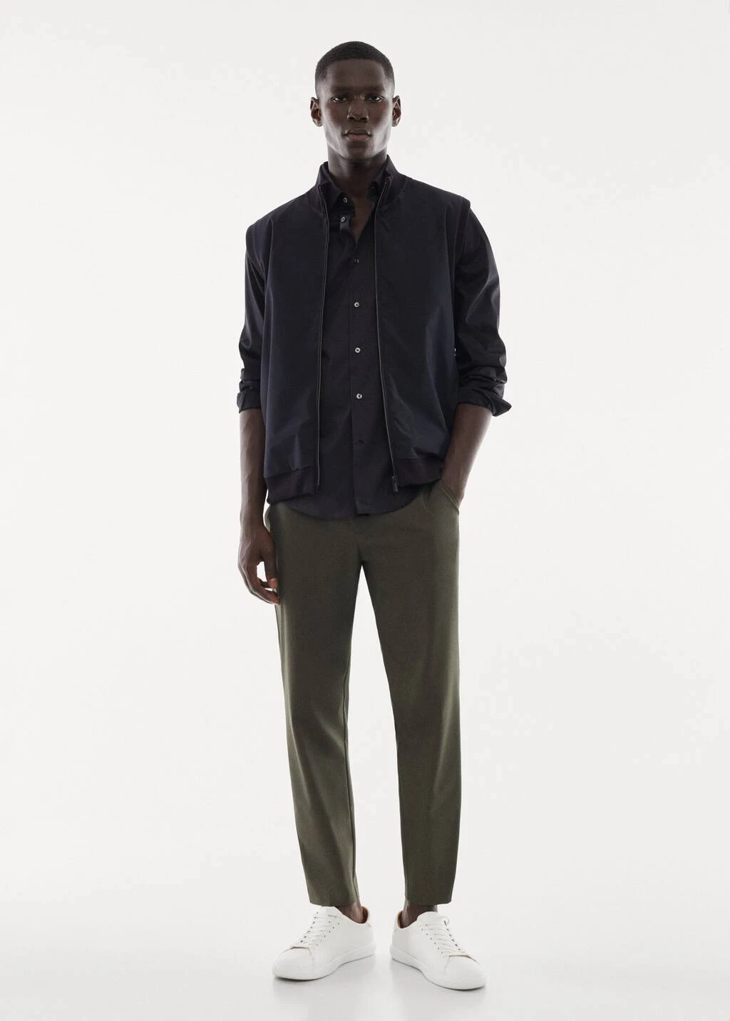 Chemise Slim Fit En Coton Stretch – Image 16