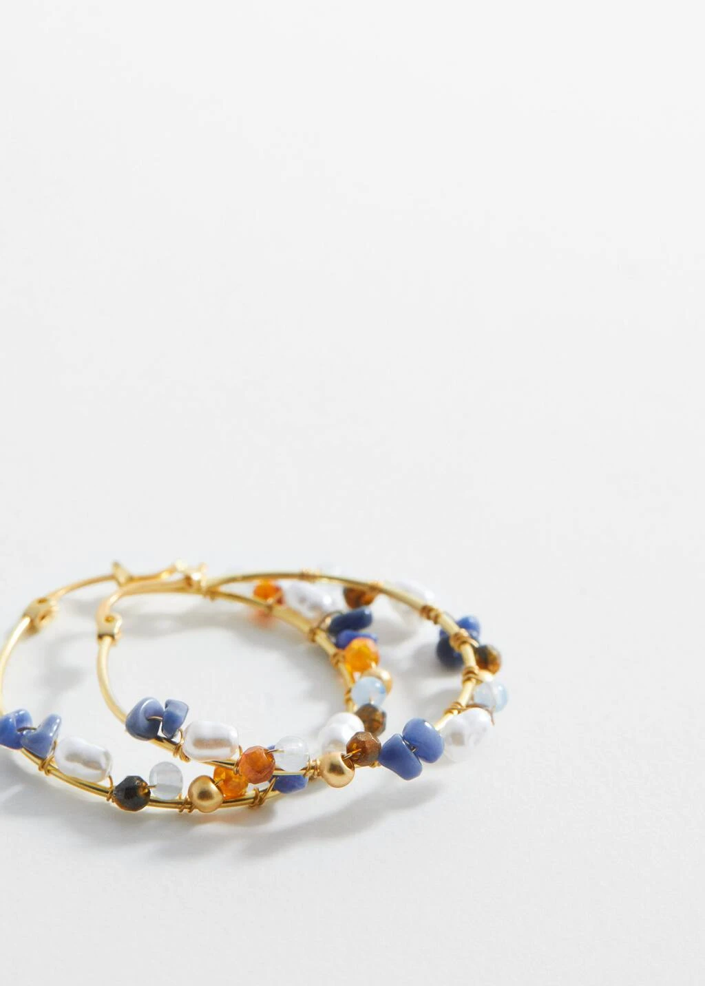 Créoles Perles Combinées – Image 2