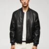 Blouson Bomber Similicuir