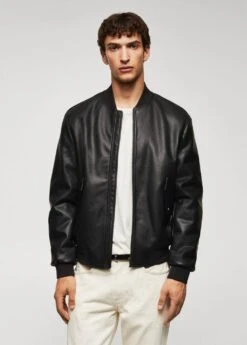 Blouson Bomber Similicuir