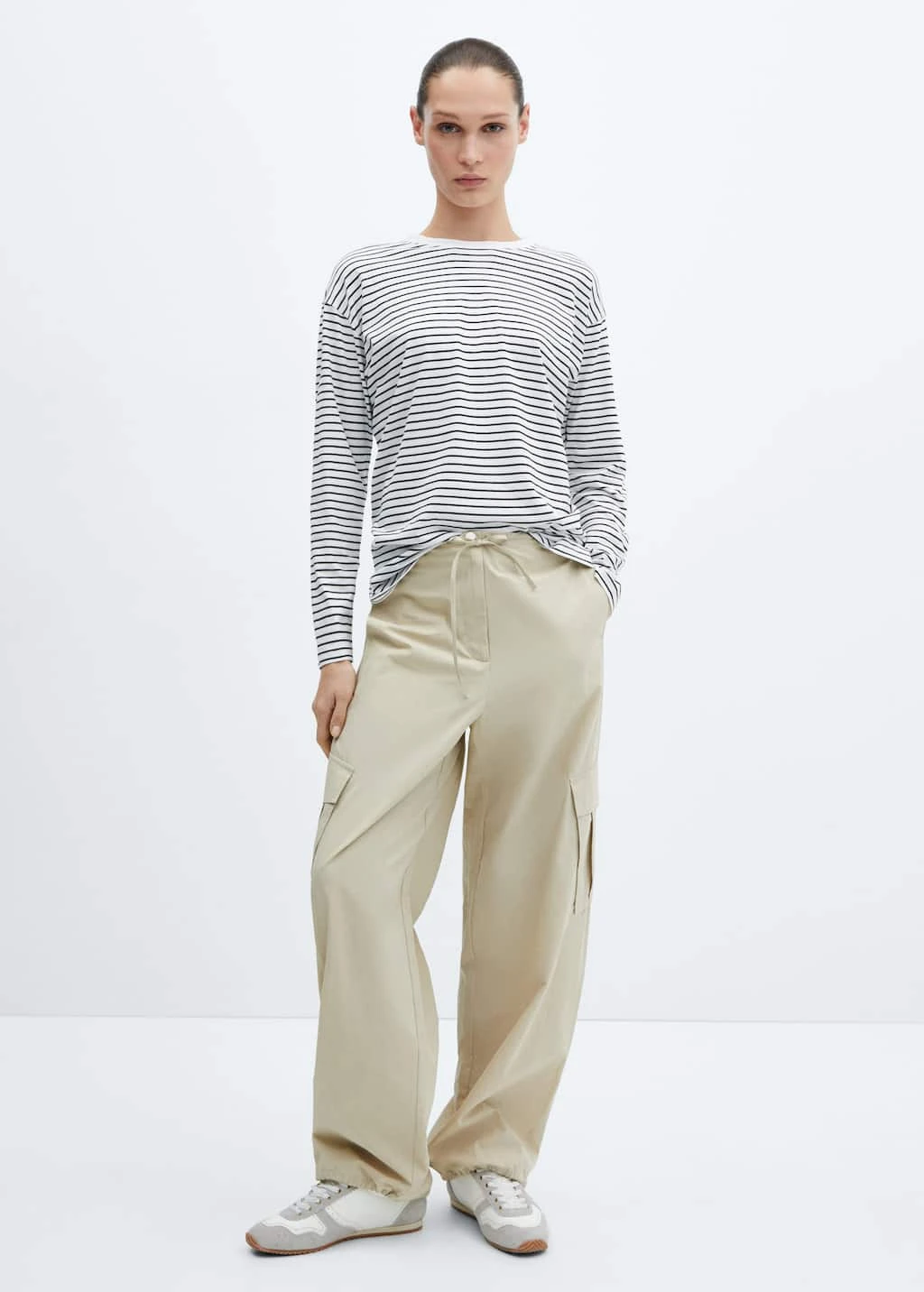 T-shirt Coton à Rayures – Image 2