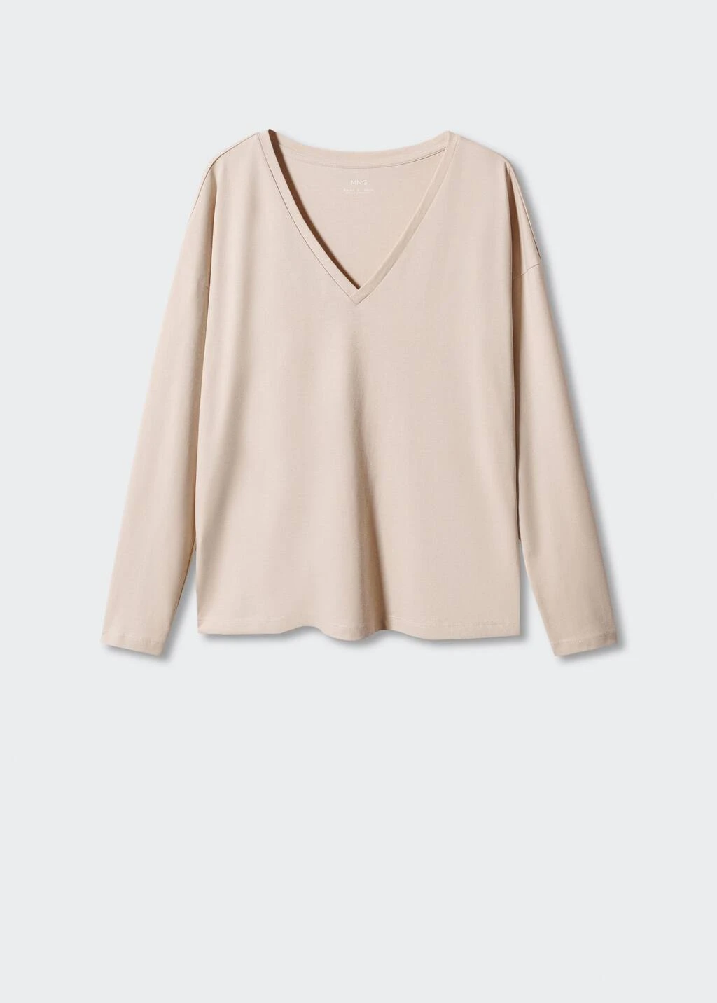 T-shirt Coton Col En V â Image 18