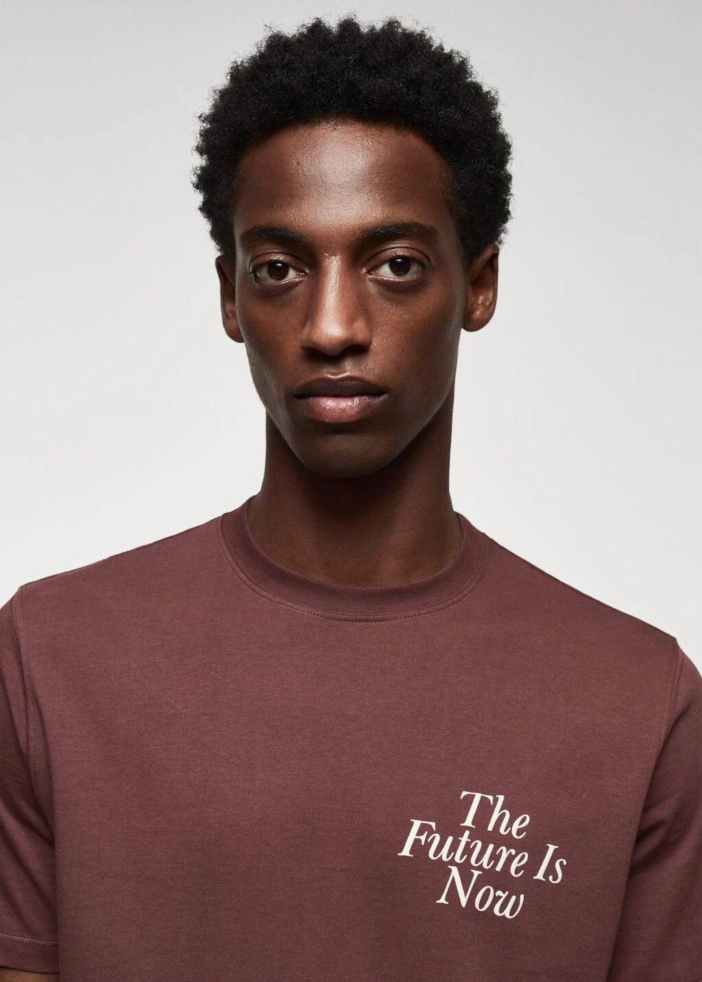 T-shirt 100 % Coton Imprimé Poitrine – Image 4