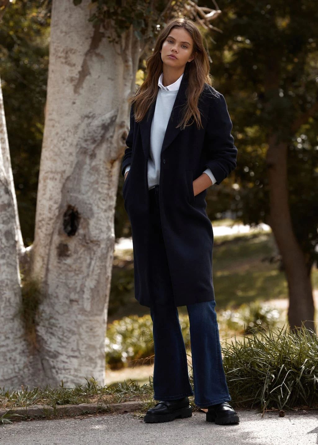 Manteau Droit à Revers – Image 5