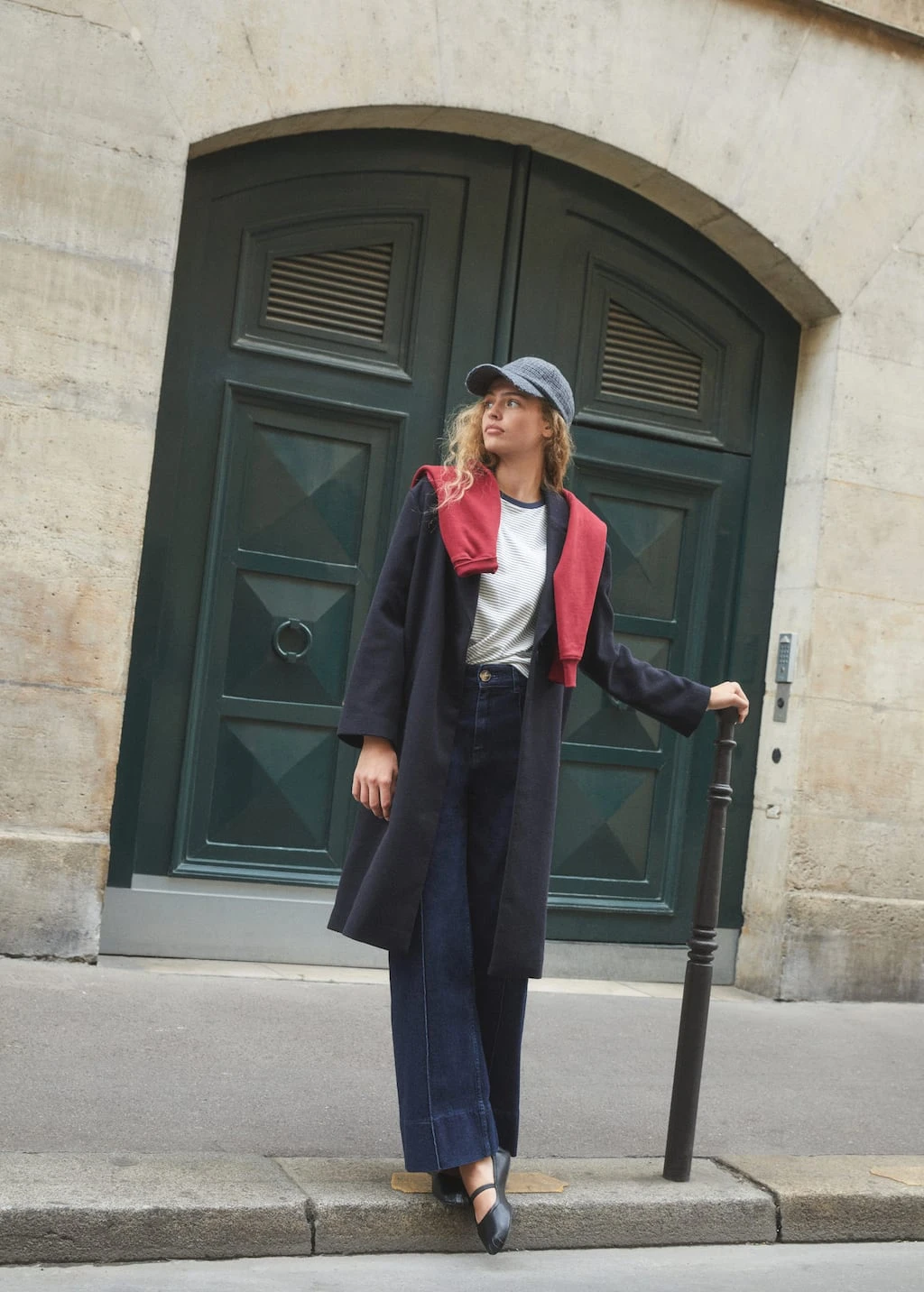 Manteau Droit à Revers – Image 6