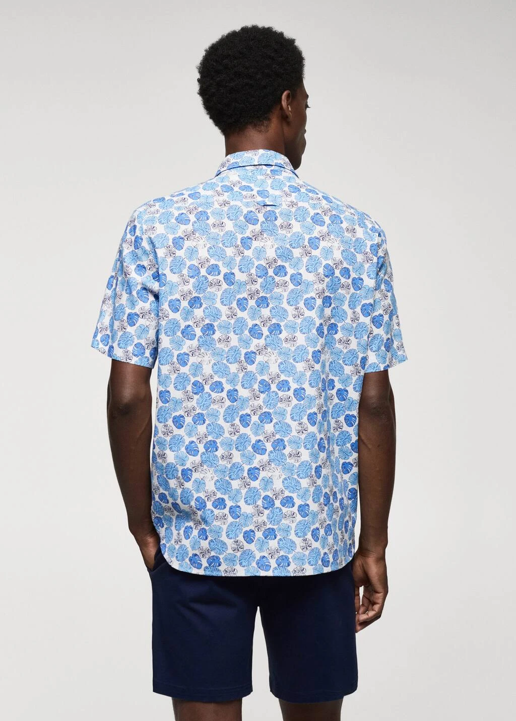 Chemise Manches Courtes 100 % Coton Imprimée – Image 3