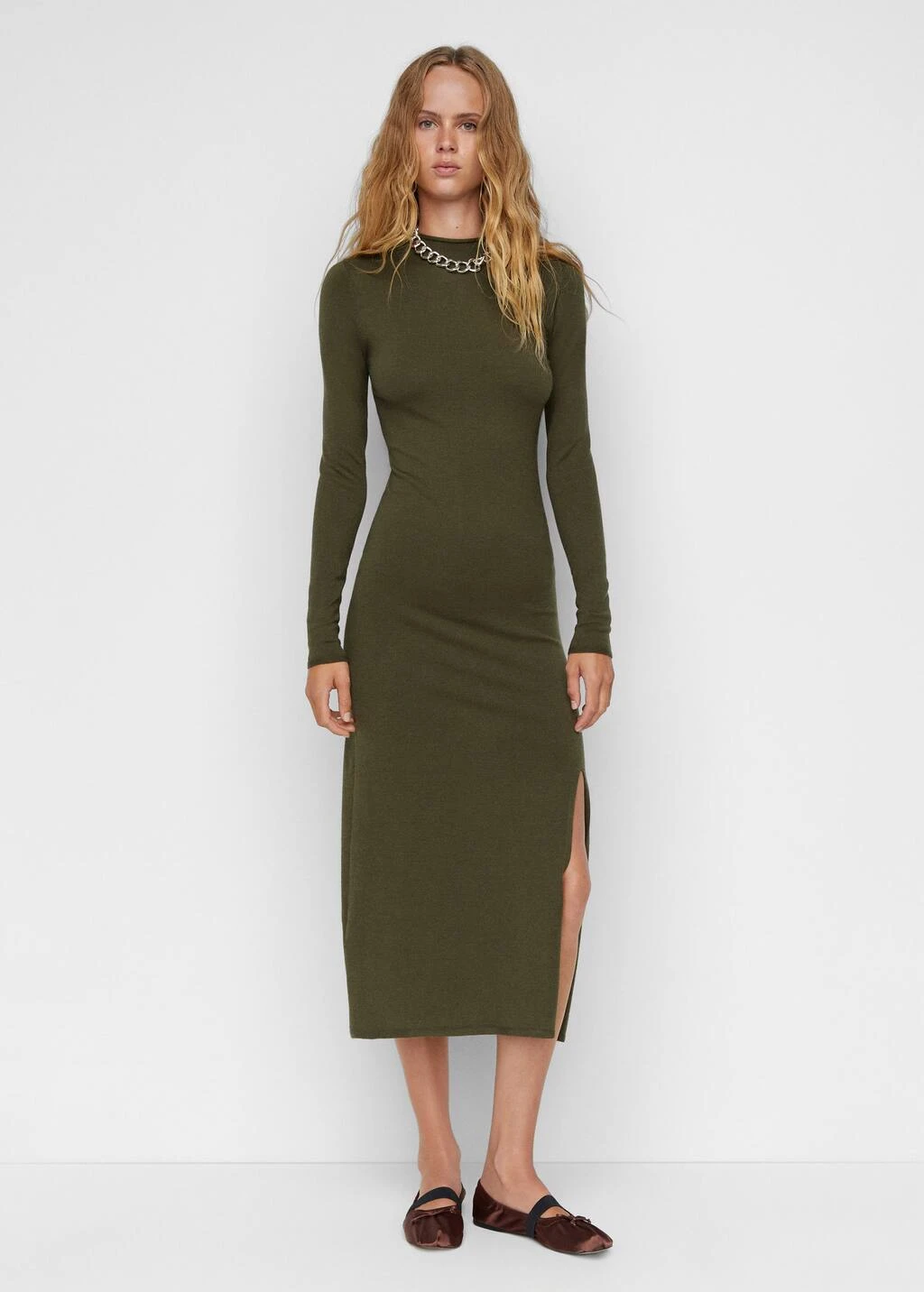 Robe Maille Ouverture LatĂ©rale â Image 2