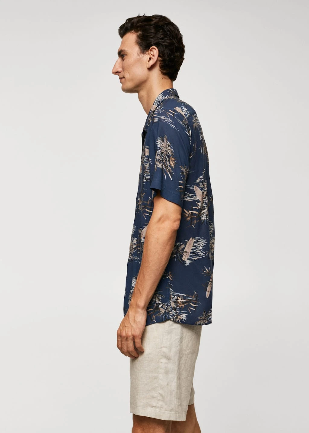 Chemise Regular-fit En Imprimé Feuilles – Image 5