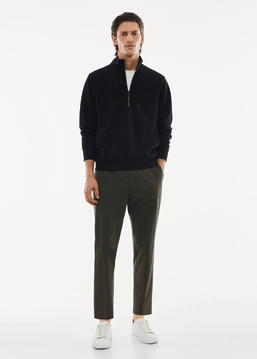 Sweat-shirt Respirant Col ZippĂ© â Image 9