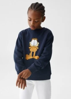 Sweat-shirt Coton Garfield