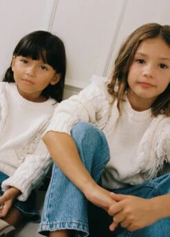 Pull-over Maille Franges