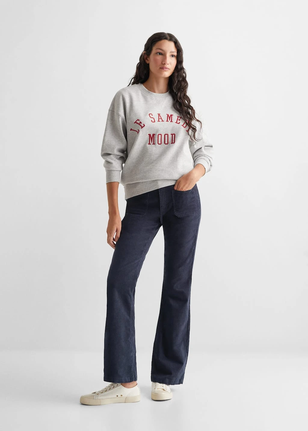 Pantalon Droit Velours Milleraies – Image 2