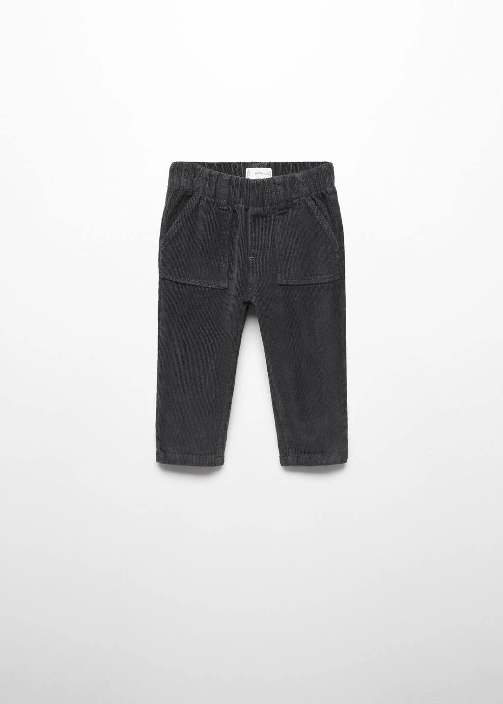 Pantalon Velours Côtelé Taille élastique – Image 3