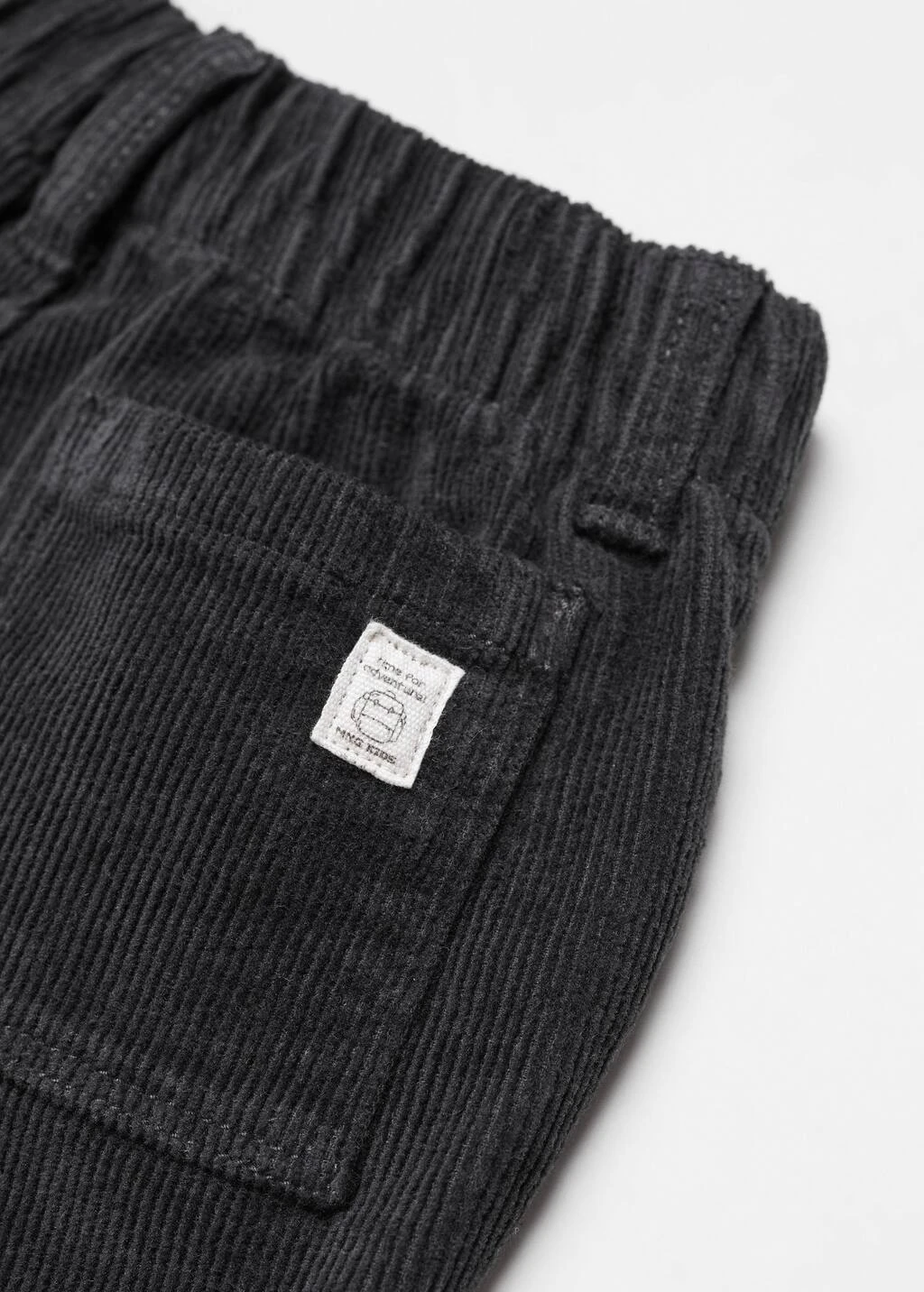 Pantalon Velours Côtelé Taille élastique – Image 6