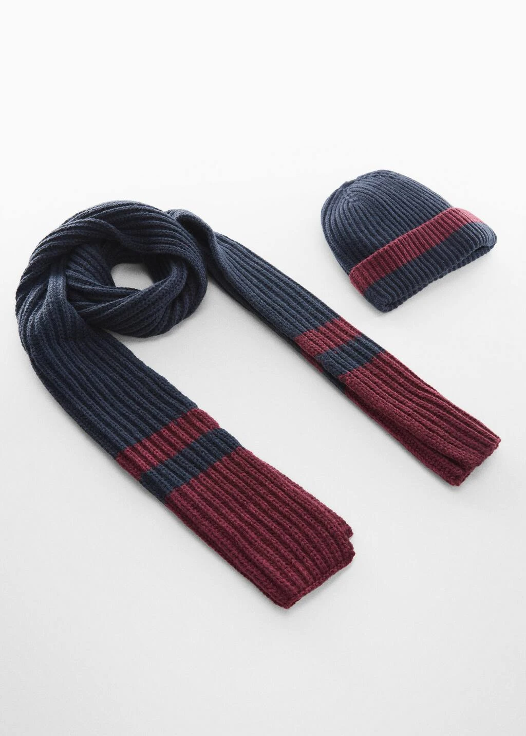 Bonnet Maille Bicolore â Image 2