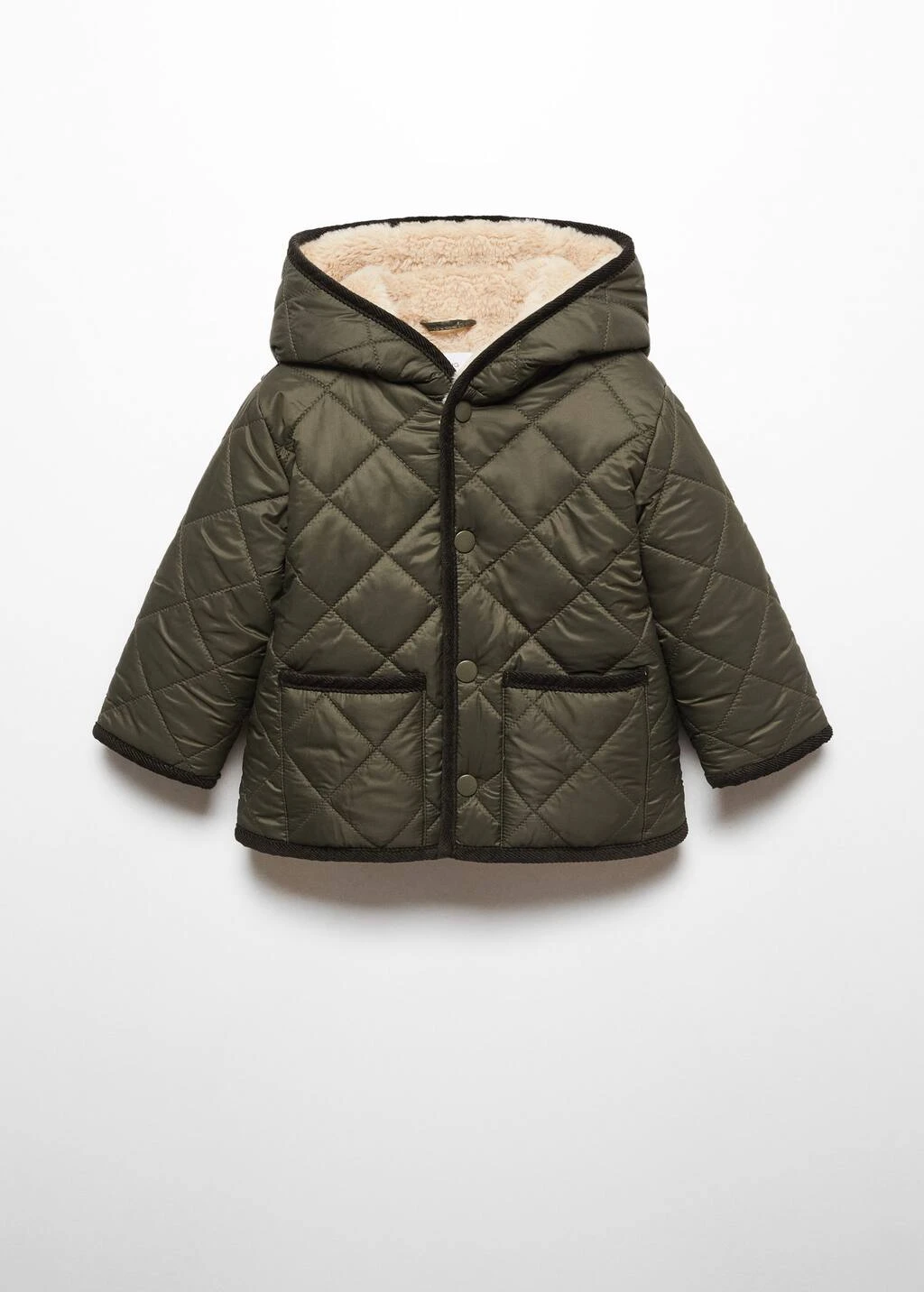 Anorak Matelassée Imitation Mouton Retourné – Image 3