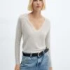 Pull-over Lurex Col V