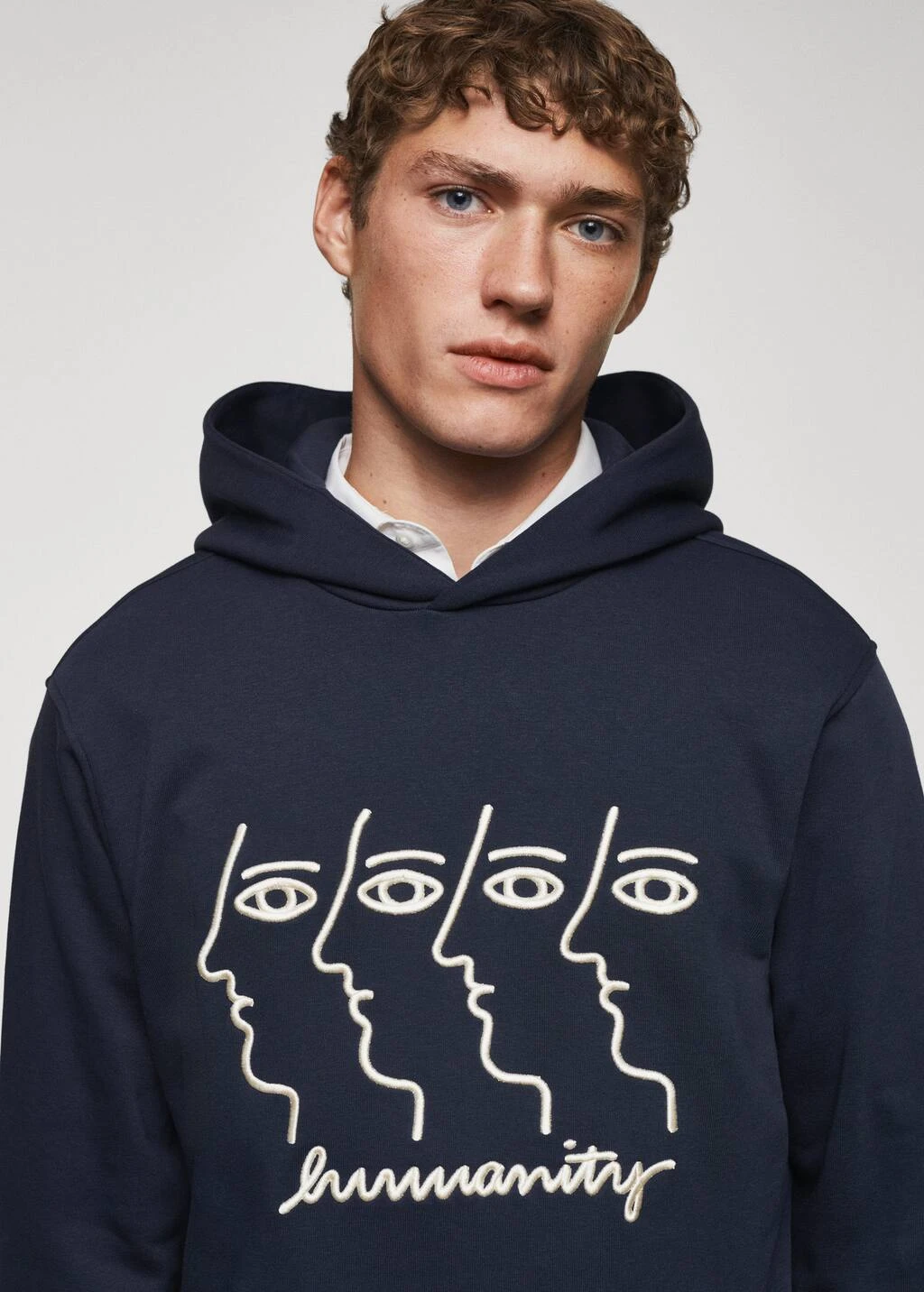 Sweat-shirt Capuche Broderie – Image 4