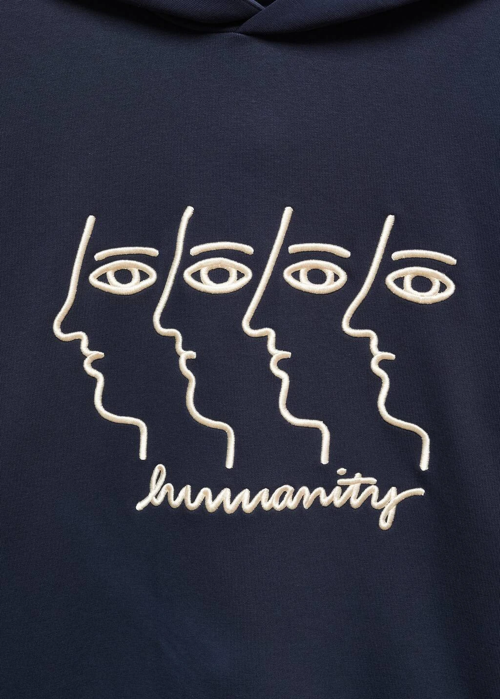 Sweat-shirt Capuche Broderie – Image 6