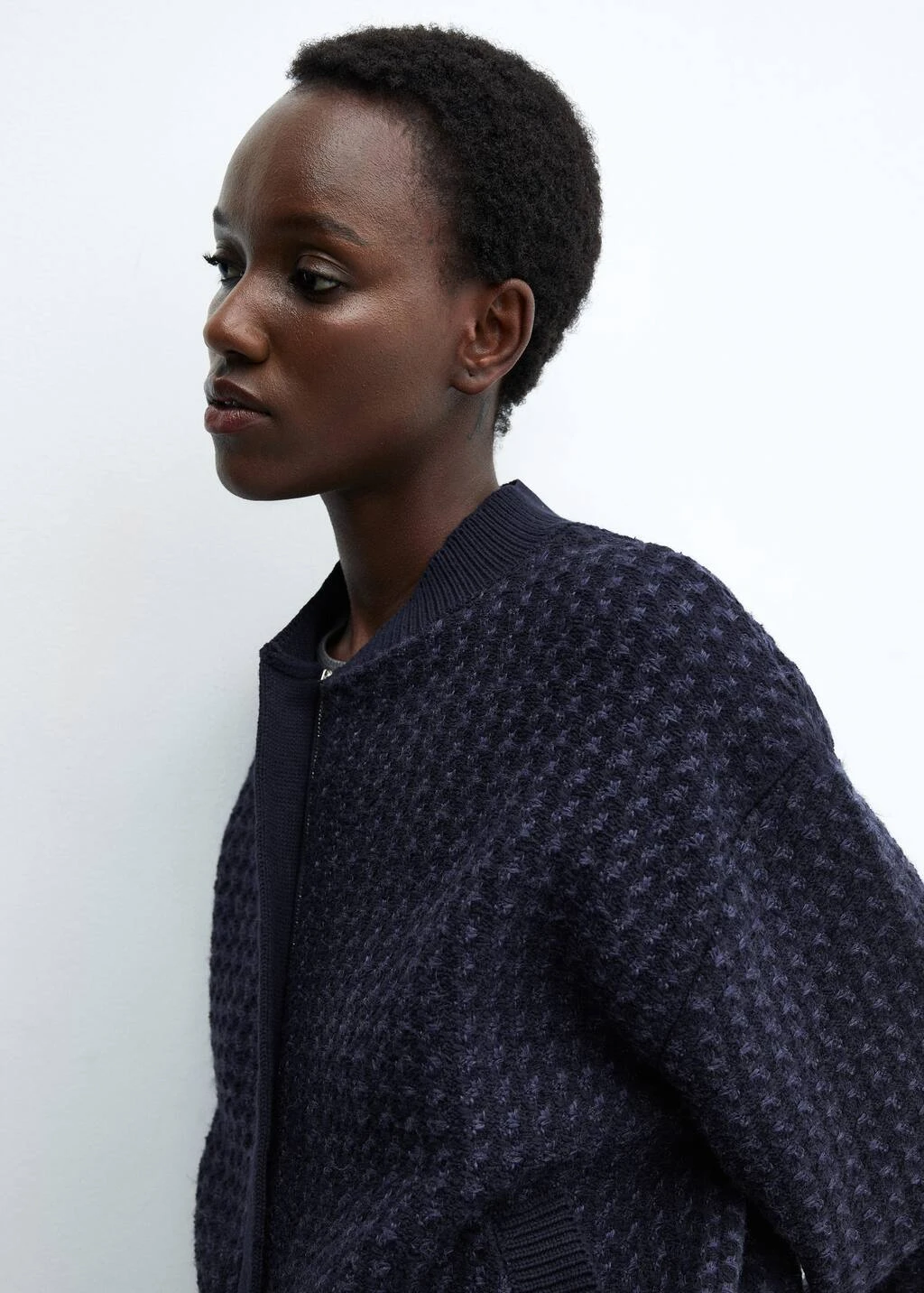 Veste Bomber Maille â Image 4