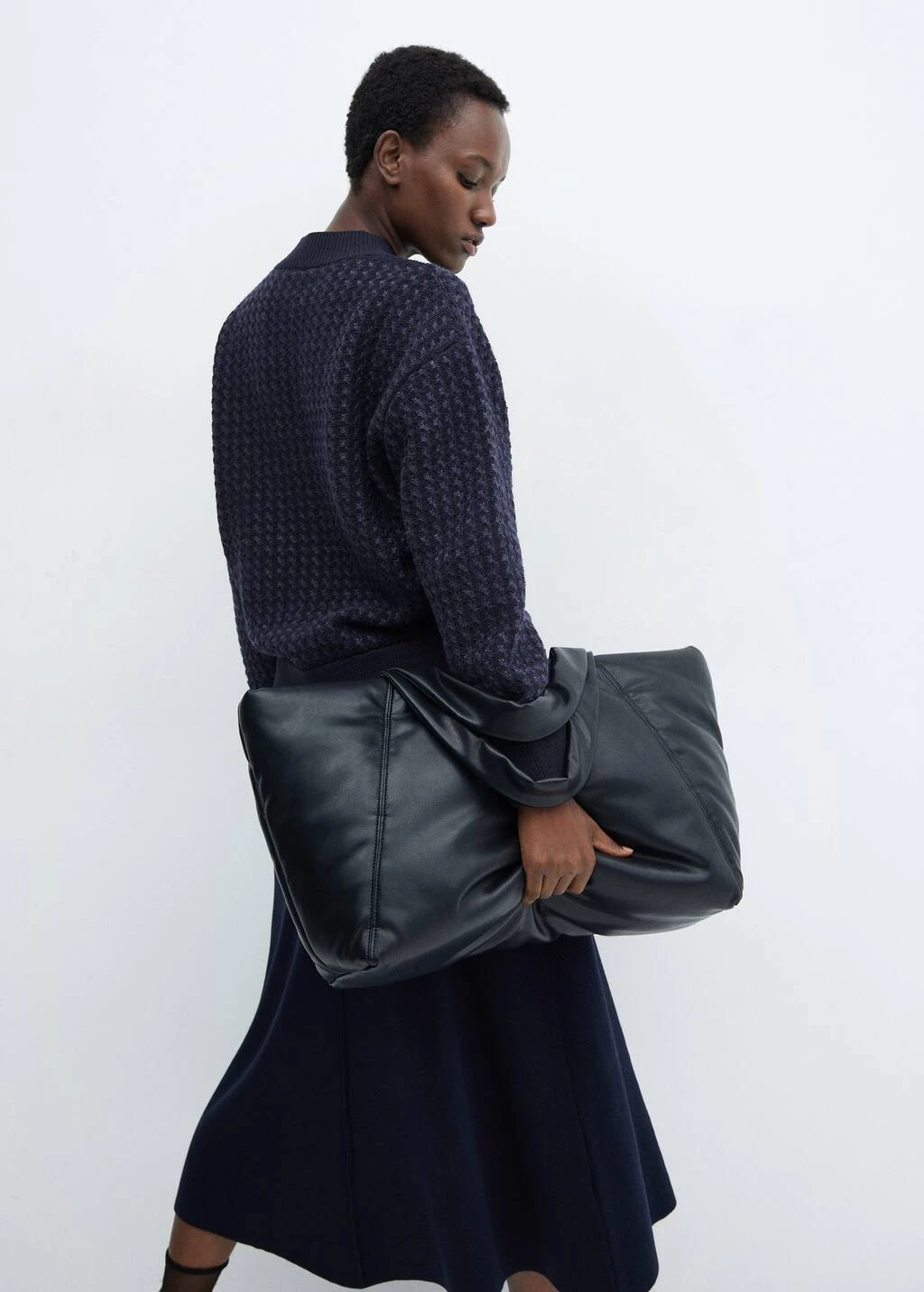 Veste Bomber Maille â Image 5