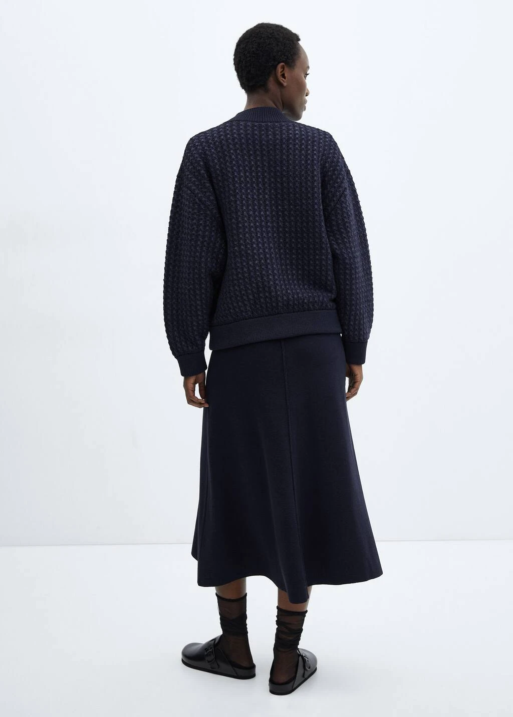 Veste Bomber Maille â Image 3