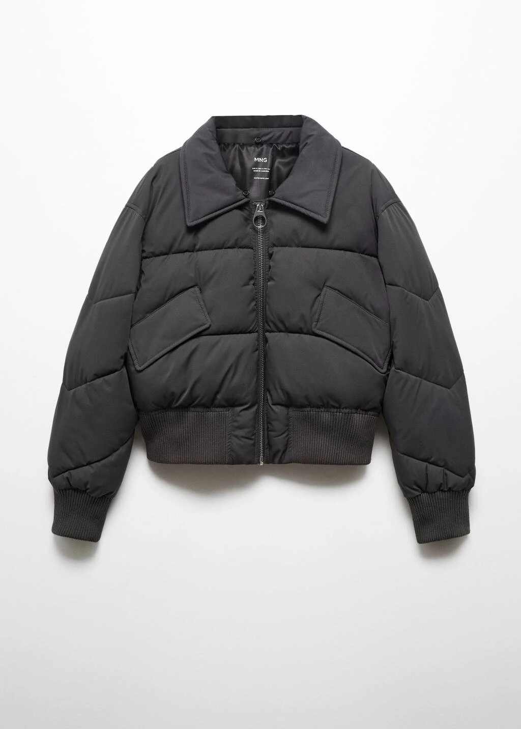 Anorak Bomber Col Fausse Fourrure – Image 7