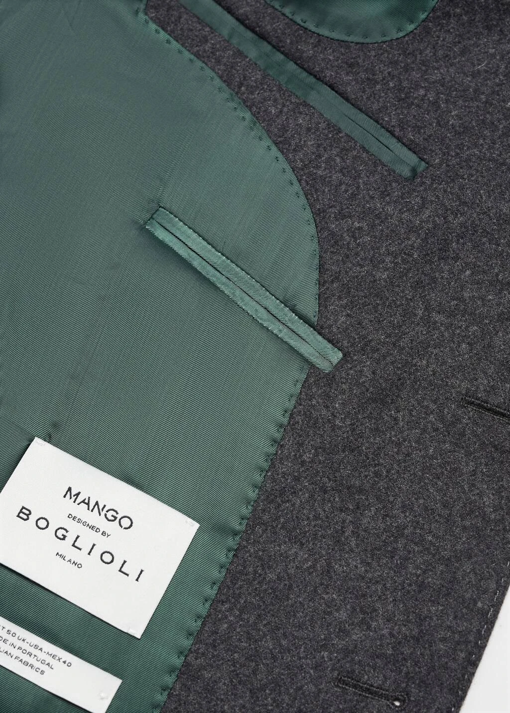 Veste Laine Vierge Mélangée – Image 7