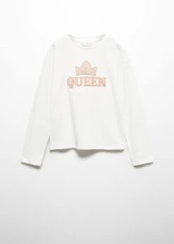 T-shirt Manches Longues Brodé