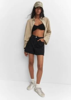 Tennis Cuir Effet Usé