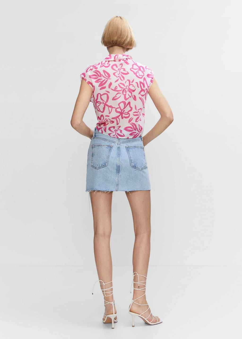 Chemise Imprimée Nœud – Image 9