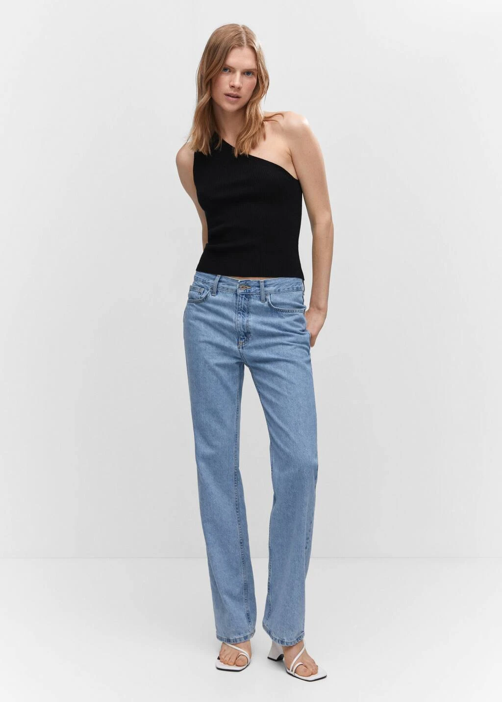 Top Maille Col AsymĂ©trique â Image 11