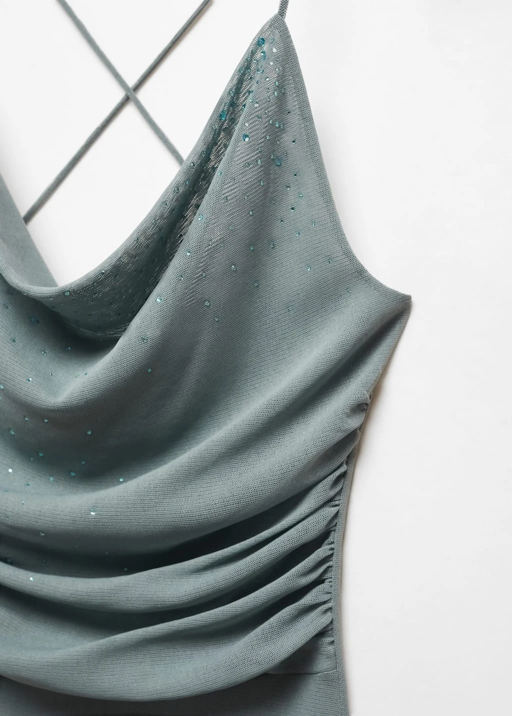 Body Drapé Détail Strass – Image 7