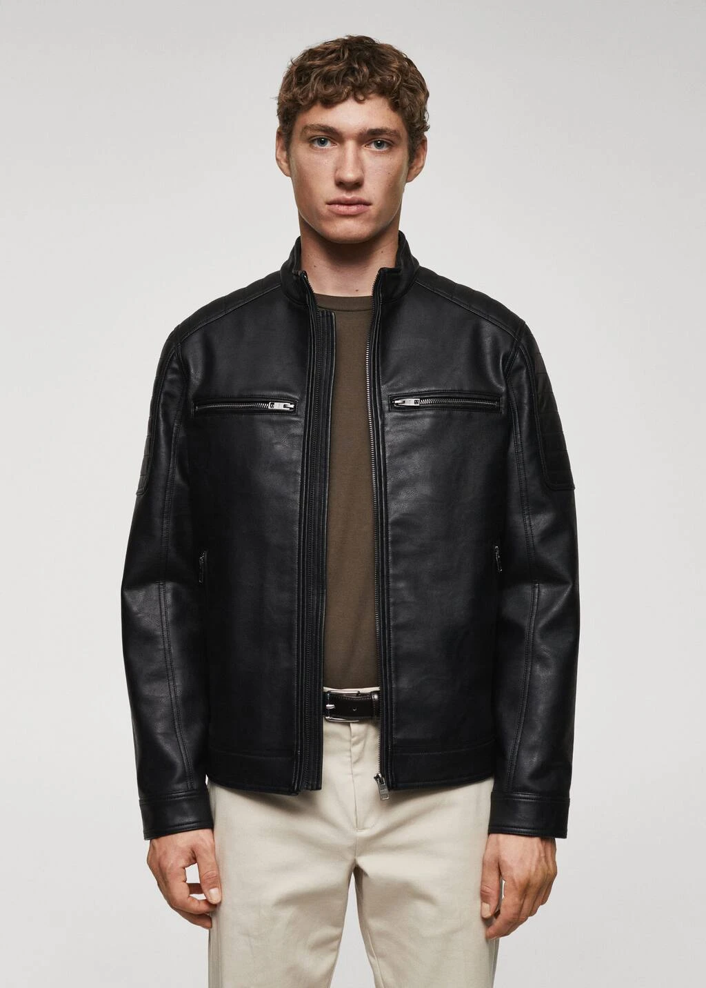 Blouson En Similicuir Nappa â Image 8