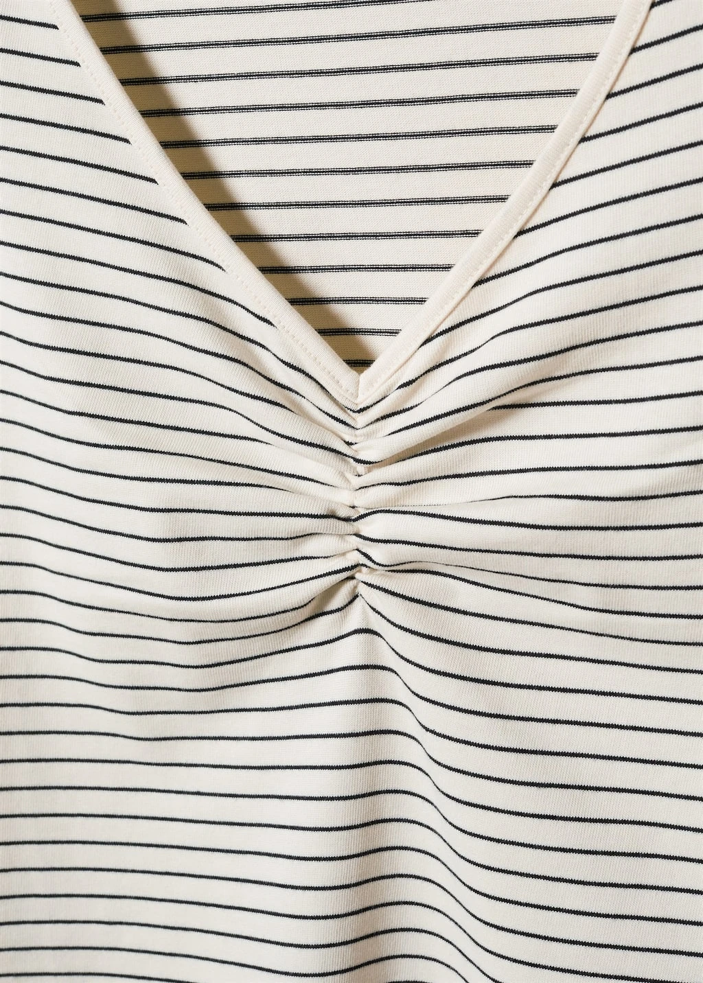 T-shirt Coton Détail Froncé – Image 5