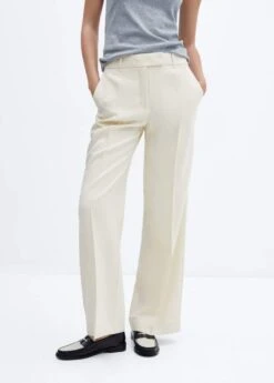Pantalon Wideleg Taille Basse