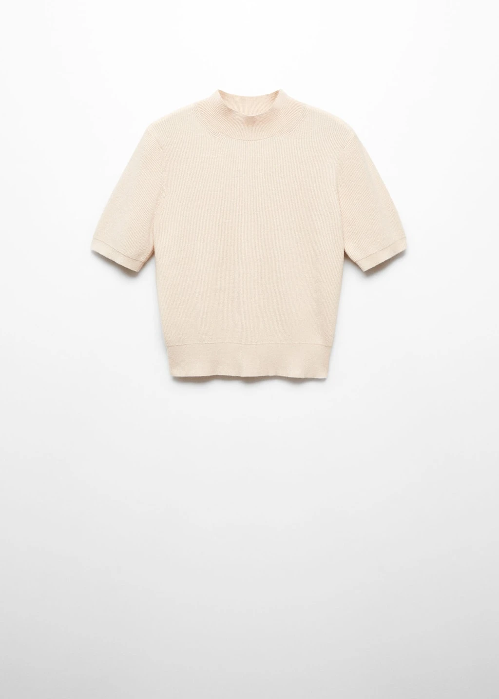 Pull-over Col Montant Manches Courtes – Image 14