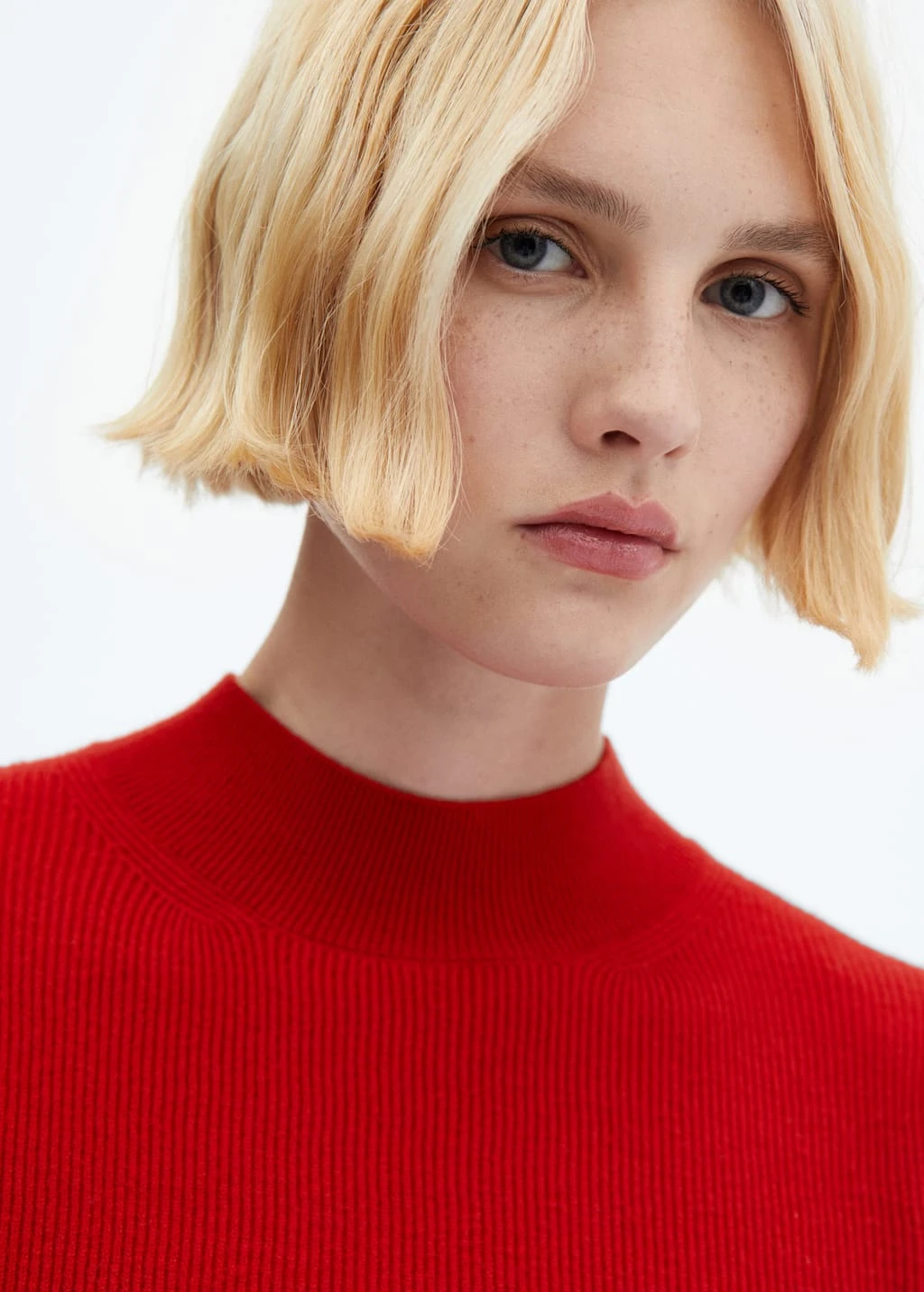 Pull-over Col Montant Manches Courtes – Image 4