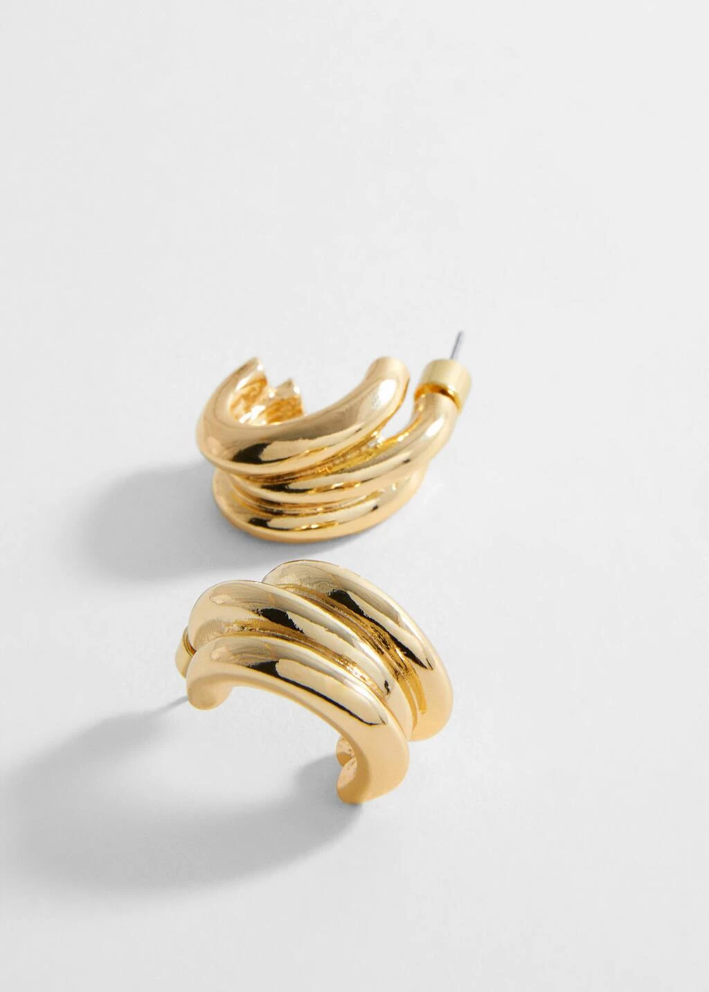 Boucles D'oreilles Trois Anneaux – Image 3