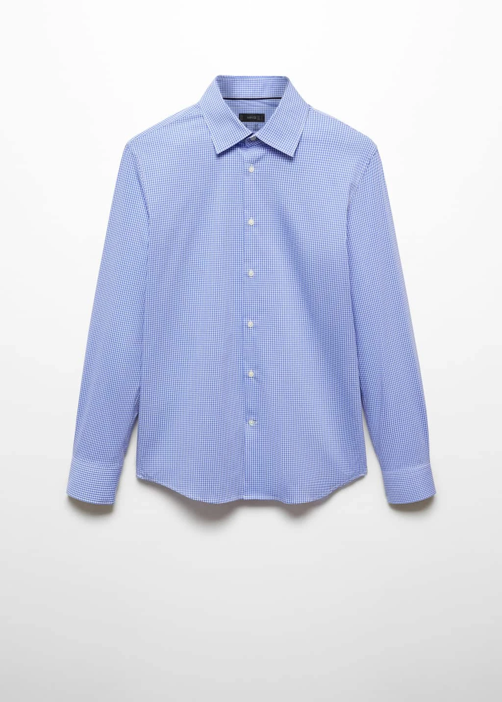 Chemise Micro Carreaux Tissu Stretch â Image 7