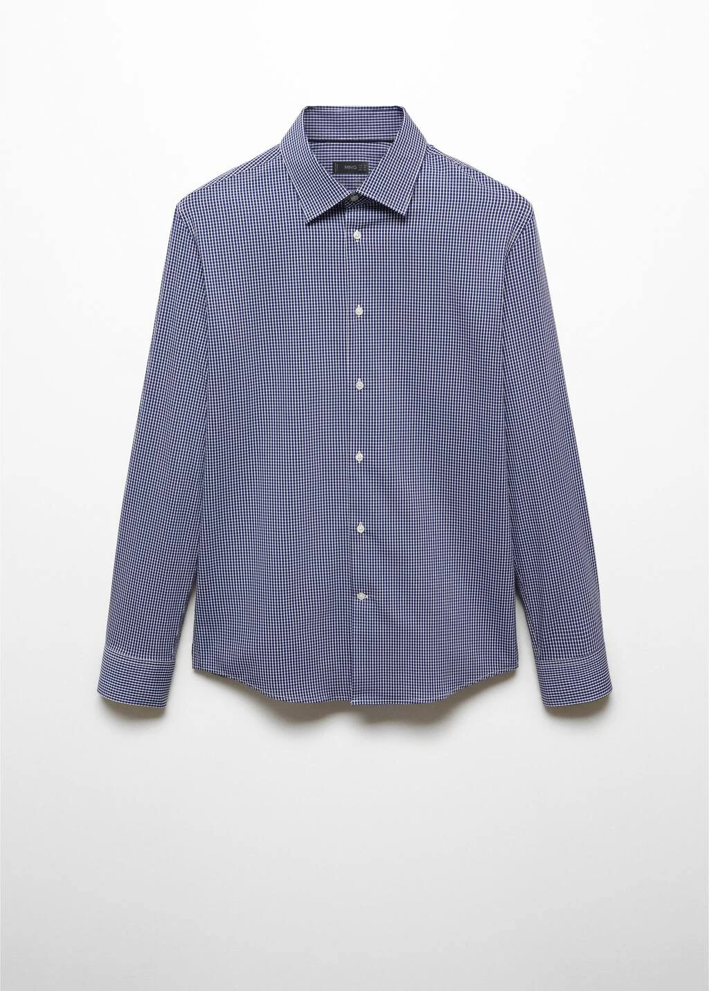 Chemise Micro Carreaux Tissu Stretch â Image 14