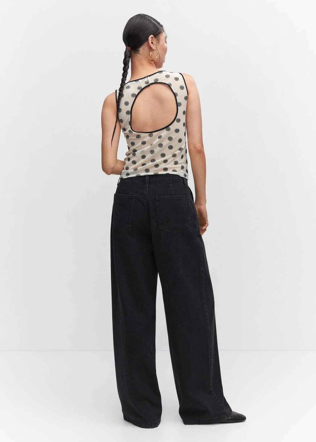 Top ImprimĂ© Ouverture Au Dos â Image 3